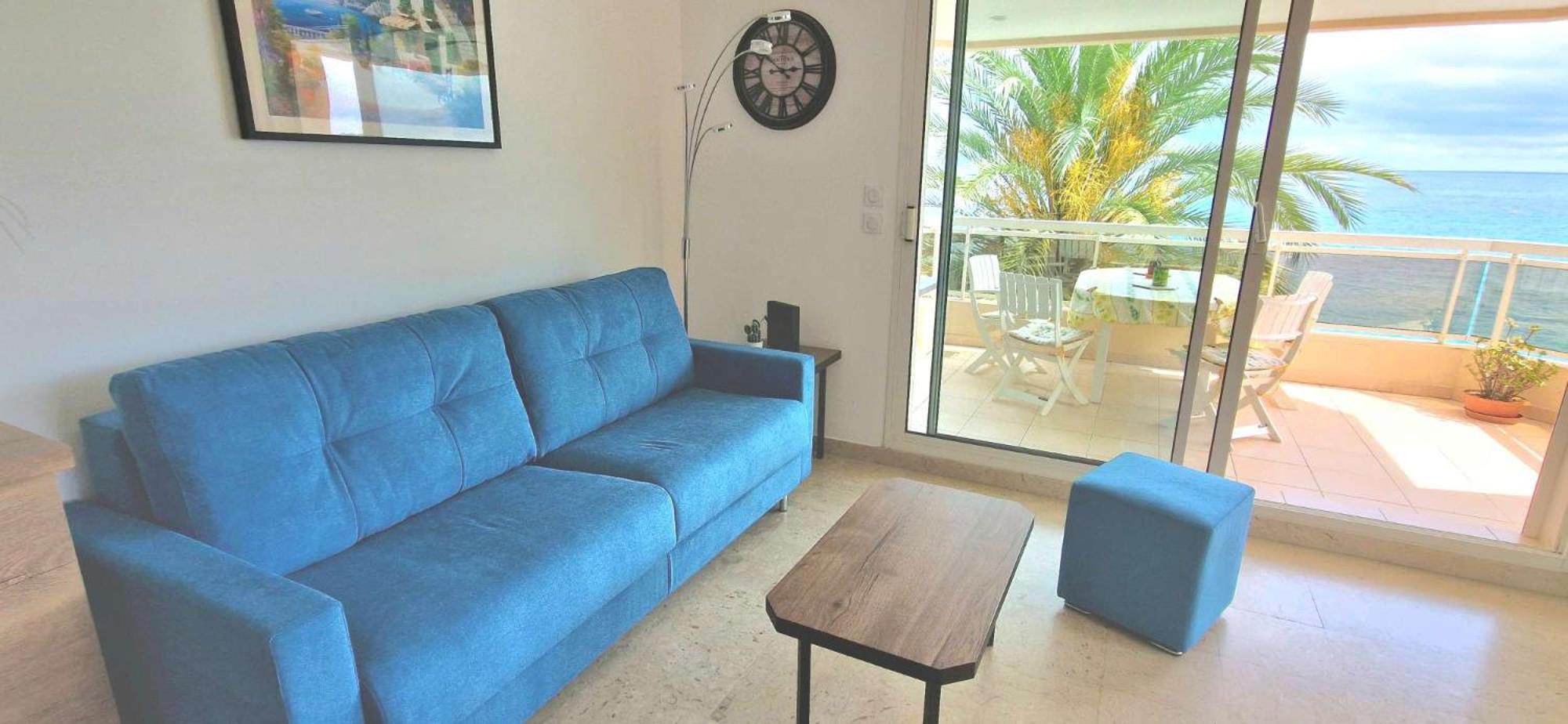 Appartement Bord De Mer Avec Garage Menton Eksteriør billede